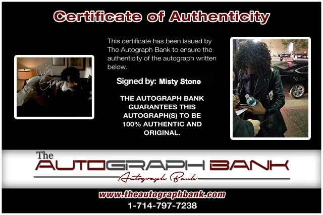 Misty Stone — Misty Stone signed Sons of Anarchy SOA S.O.A. 8x10 photo W/Certificate 14, image 2