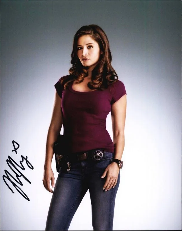 Mercedes Masohn — Mercedes Masohn authentic signed celebrity 8x10 photo W/Cert Autographed D7