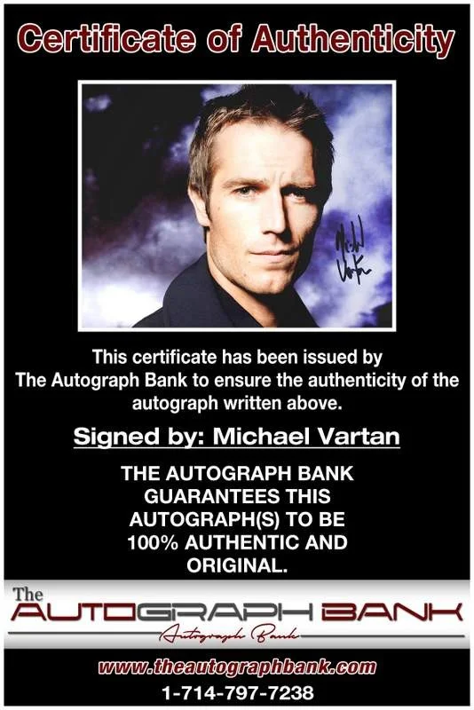 Michael Vartan — Michael Vartan authentic signed celebrity 8x10 photo W/Cert Autographed B0019, image 2
