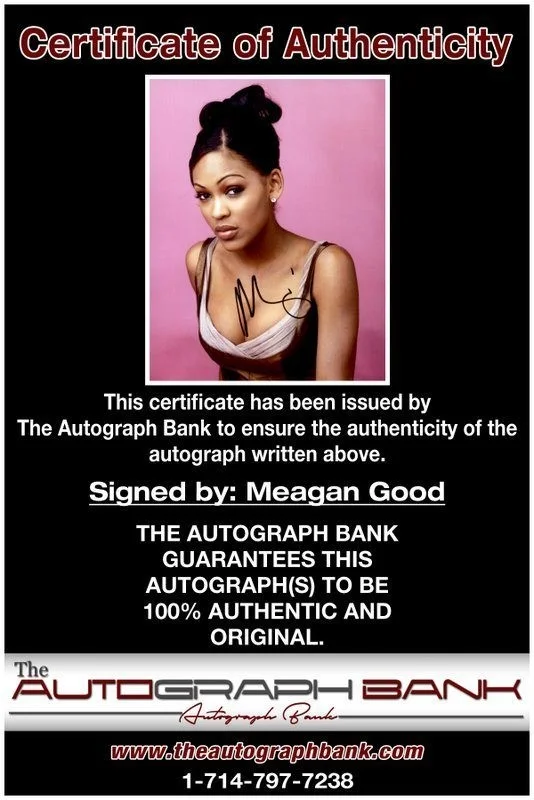 Meagan Good — Meagan Good authentic signed celebrity 8x10 photo W/Cert Autographed C7, изображение 2