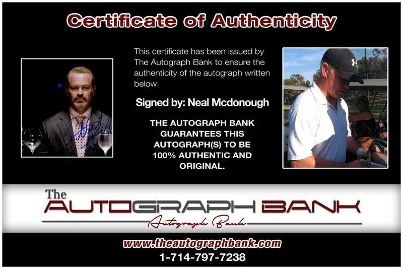 Neal Mcdonough — Neal Mcdonough authentic signed celebrity 8x10 photo W/Cert Autographed C6, изображение 2