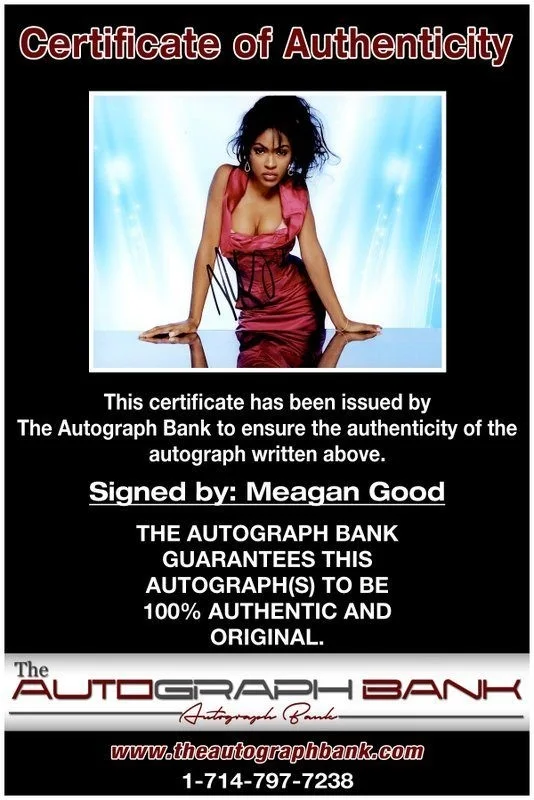 Meagan Good — Meagan Good authentic signed celebrity 8x10 photo W/Cert Autographed C2, image 2