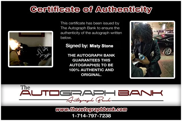 Misty Stone — Misty Stone signed Sons of Anarchy SOA S.O.A. 8x10 photo W/Certificate 2, изображение 2