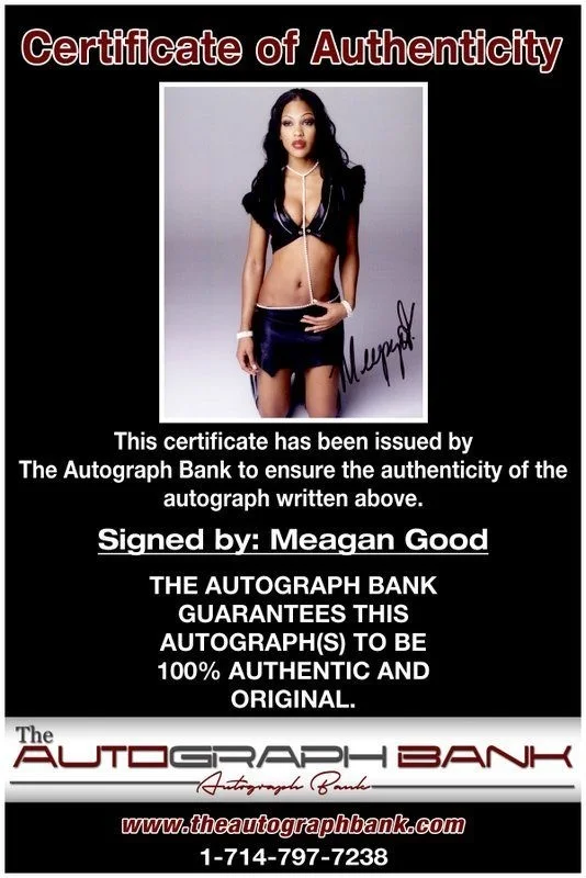 Meagan Good — Meagan Good authentic signed celebrity 8x10 photo W/Cert Autographed C13, изображение 2