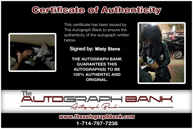Misty Stone — Misty Stone signed Sons of Anarchy SOA S.O.A. 8x10 photo W/Certificate 5, image 2