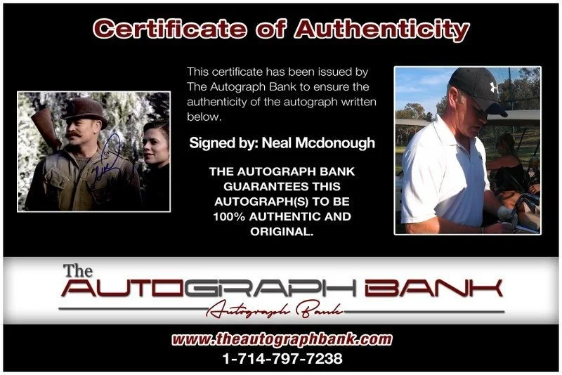 Neal Mcdonough — Neal Mcdonough authentic signed celebrity 8x10 photo W/Cert Autographed C5, изображение 2