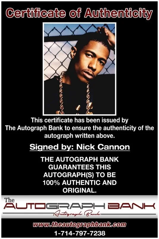 Nick Cannon — Nick Cannon authentic signed celebrity 8x10 photo W/Cert Autographed D12, image 2