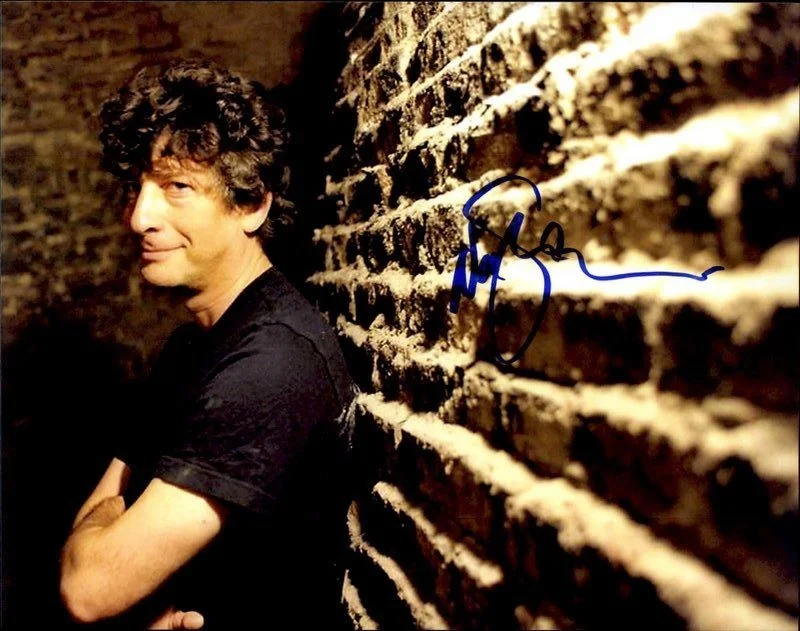 Neil Gaiman — Neil Gaiman authentic signed celebrity 8x10 photo W/Cert Autographed C9
