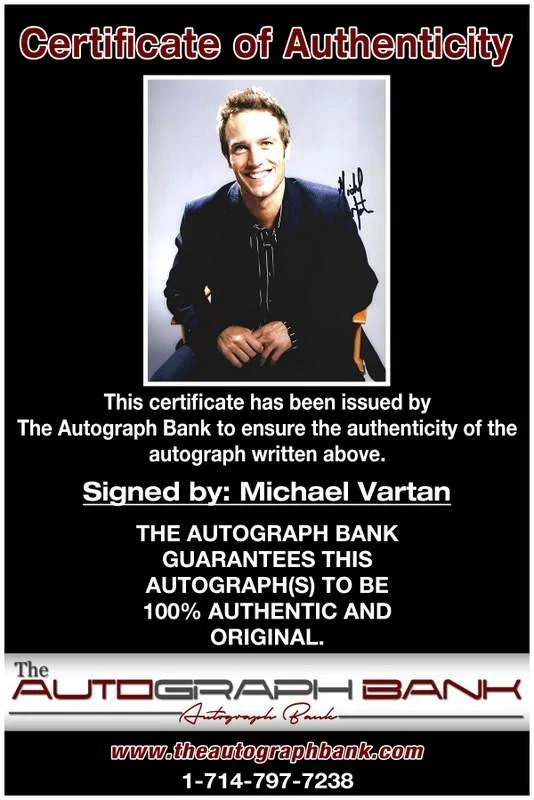 Michael Vartan — Michael Vartan authentic signed celebrity 8x10 photo W/Cert Autographed B0027, image 2