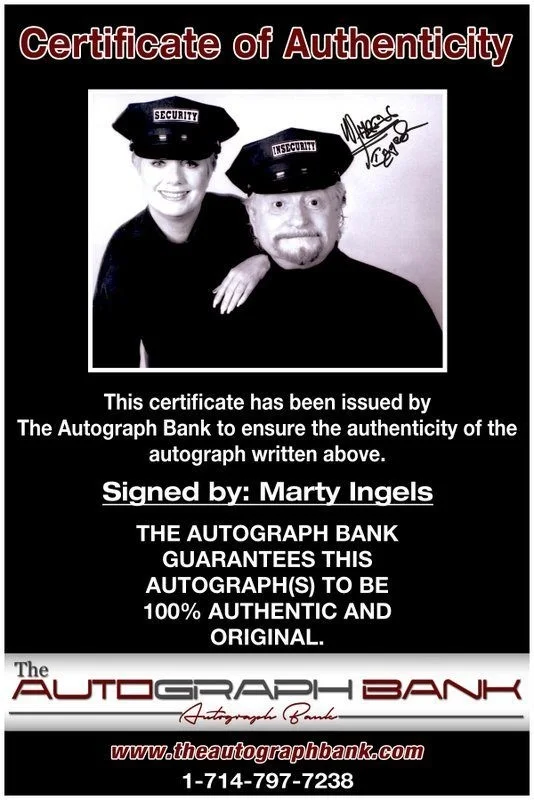 Marty Ingels — Marty Ingels authentic signed celebrity 8x10 photo W/Cert Autographed C1, изображение 2