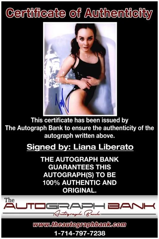 Liana Liberato — Liana Liberato authentic signed celebrity 8x10 photo W/Cert Autographed A0010, image 2