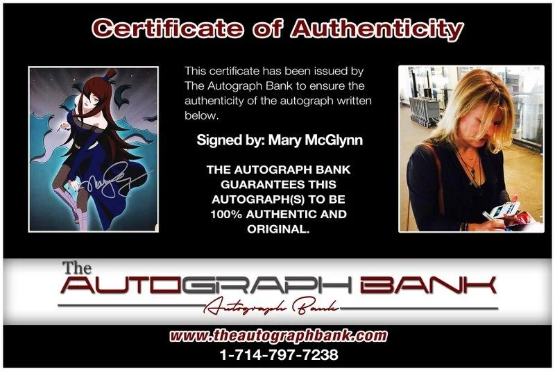 Mary McGlynn — Mary McGlynn authentic signed celebrity 8x10 photo W/Cert Autographed D5, изображение 2