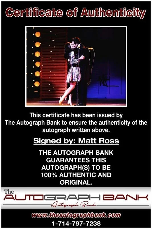 Matt Ross — Matt Ross authentic signed celebrity 8x10 photo W/Certificate Autographed (D4), image 2