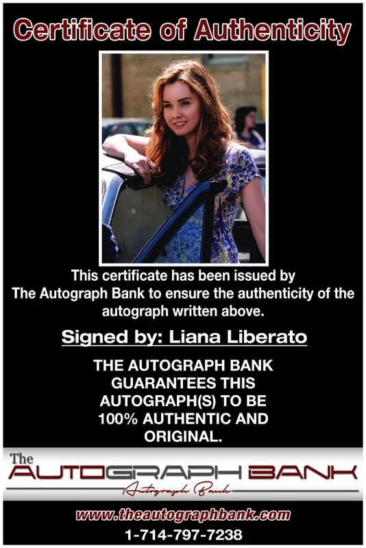 Liana Liberato — Liana Liberato authentic signed celebrity 8x10 photo W/Cert Autographed A0007, image 2