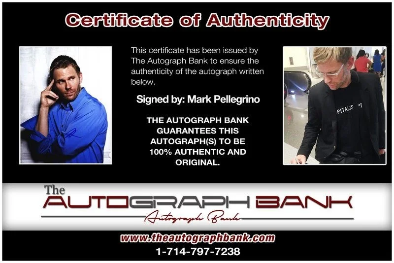 Mark Pellegrino — Mark Pellegrino authentic signed celebrity 8x10 photo W/Cert Autographed D4, изображение 2
