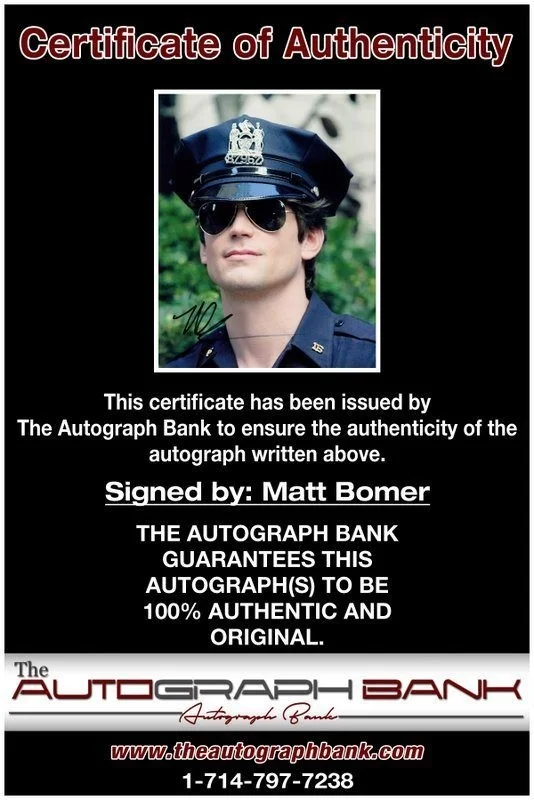 Matt Bomer — Matt Bomer authentic signed celebrity 8x10 photo W/Cert Autographed C2, изображение 2