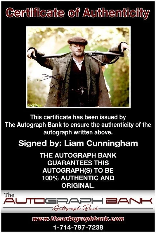 Liam Cunningham — Liam Cunningham authentic signed celebrity 8x10 photo W/Cert Autographed C8, image 2
