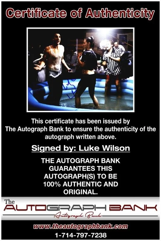 Luke Wilson — Luke Wilson authentic signed celebrity 8x10 photo W/Cert Autographed D1, изображение 2