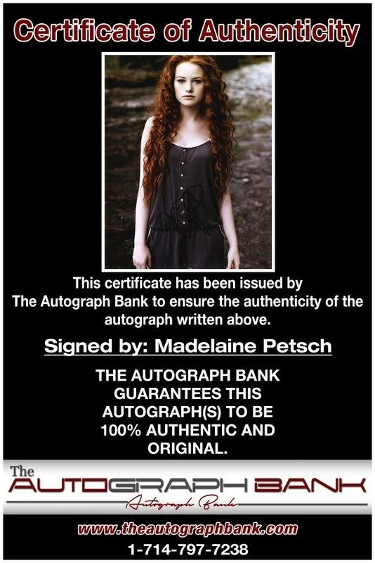 Madelaine Petsch — Madelaine Petsch authentic signed celebrity 8x10 photo W/Cert Autographed D4, изображение 2