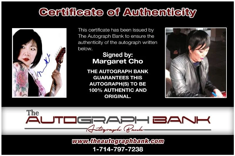 Margaret Cho — Margaret Cho authentic signed celebrity 8x10 photo W/Cert Autographed 125f1, изображение 2