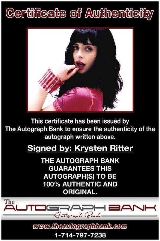 Krysten Ritter — Krysten Ritter authentic signed celebrity 8x10 photo W/Cert Autographed D1, image 2
