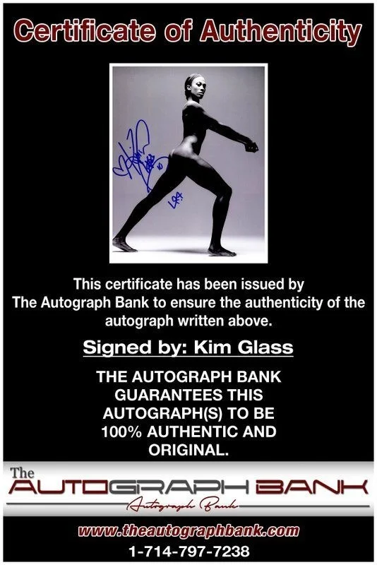 Kim Glass — Kim Glass authentic signed celebrity 8x10 photo W/Certificate Autographed (C1), изображение 2