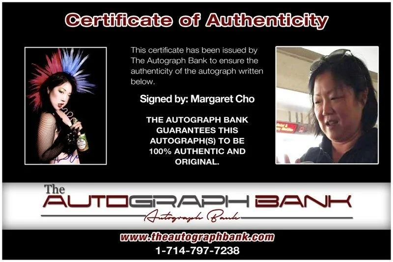 Margaret Cho — Margaret Cho authentic signed celebrity 8x10 photo W/Cert Autographed C7, image 2