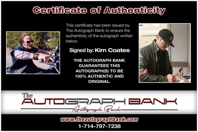Kim Coates — Kim Coates authentic signed celebrity 8x10 photo W/Cert Autographed A24, изображение 2