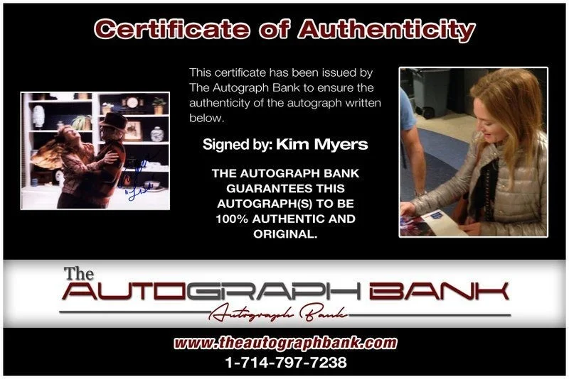 Kim Myers — Kim Myers authentic signed celebrity 8x10 photo W/Cert Autographed C10, изображение 2