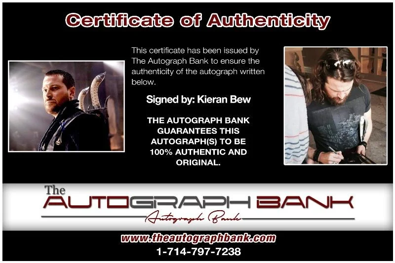 Kieran Bew — Kieran Bew authentic signed celebrity 8x10 photo W/Cert Autographed 2616a, изображение 2