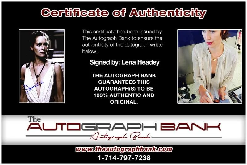 Lena Headey — Lena Headey authentic signed celebrity 8x10 photo W/Cert Autographed A6, изображение 2