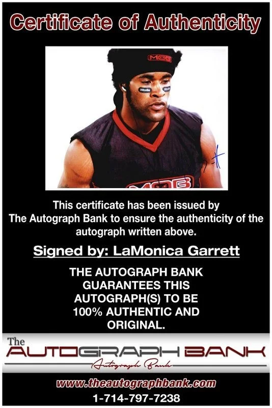 LaMonica Garrett — LaMonica Garrett authentic signed celebrity 8x10 photo W/Cert Autographed D4, image 2