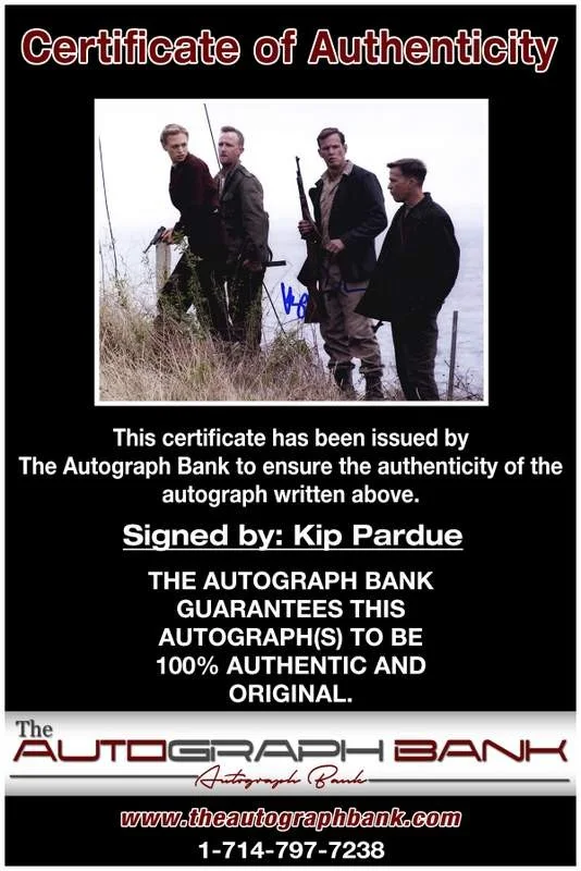 Kip Pardue — Kip Pardue authentic signed celebrity 8x10 W/Certificate Autographed (A0004), image 2