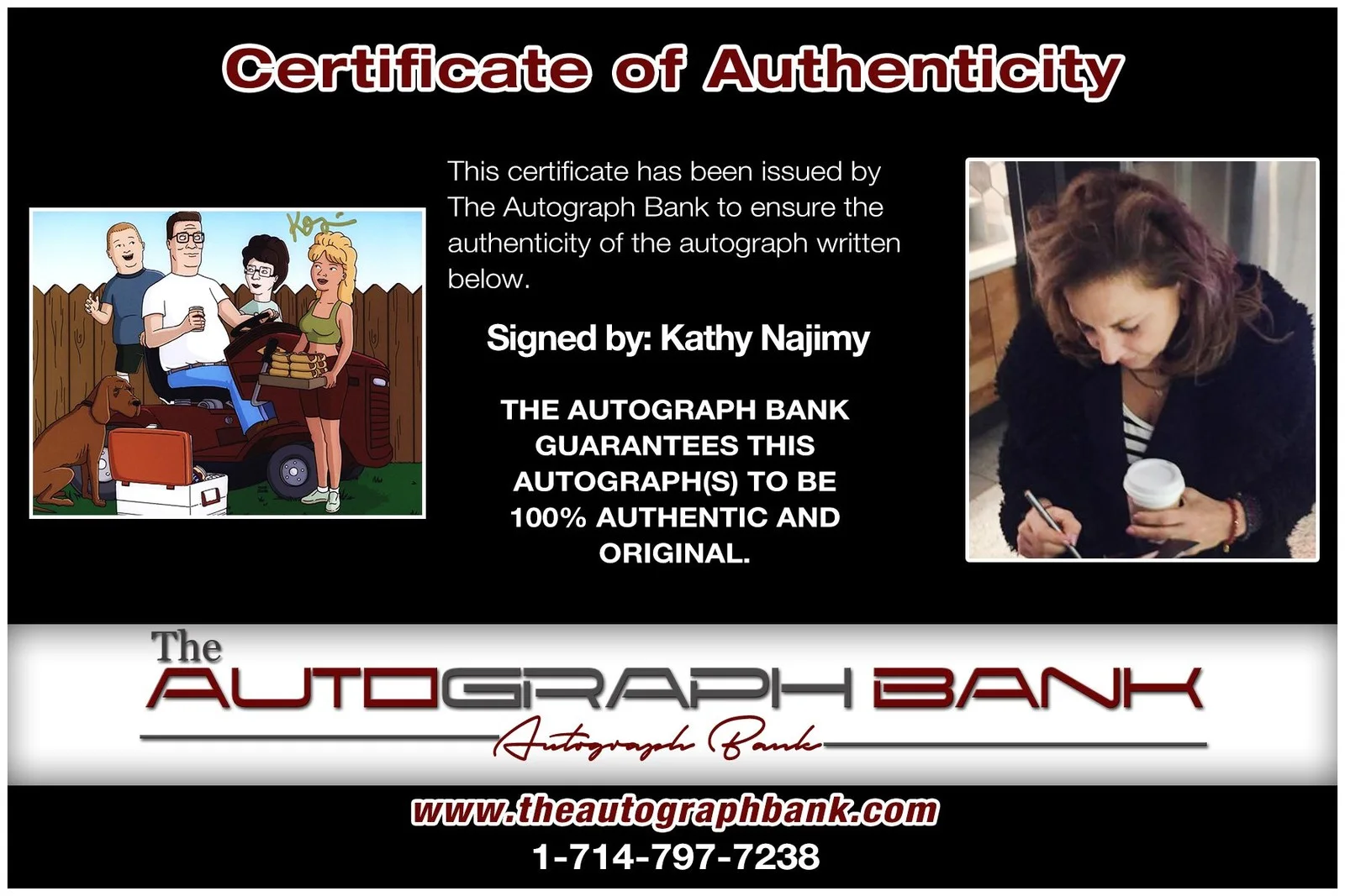 Kathy Najimy — Kathy Najimy authentic signed celebrity 8x10 photo W/Cert Autographed A1, изображение 2