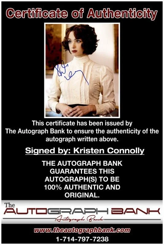 Kristen Connolly — Kristen Connolly authentic signed celebrity 8x10 photo W/Cert Autographed C6, изображение 2