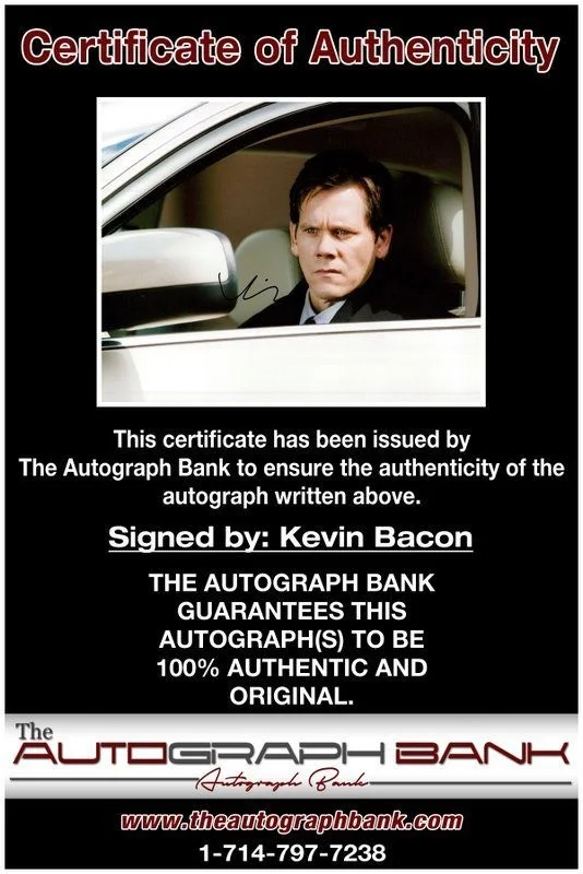Kevin Bacon — Kevin Bacon authentic signed celebrity 8x10 photo W/Cert Autographed C1, изображение 2
