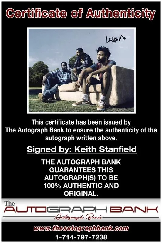Keith Stanfield — Keith Stanfield authentic signed celebrity 8x10 W/Cert Autographed A0001, image 2