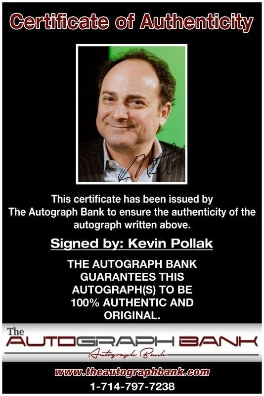 Kevin Pollack — Kevin Pollack authentic signed celebrity 8x10 photo W/Cert Autographed C2, image 2