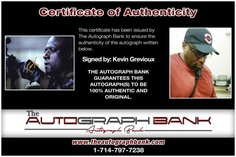 Kevin Grevioux — Kevin Grevioux authentic signed celebrity 8x10 photo W/Cert Autographed A0004, изображение 2