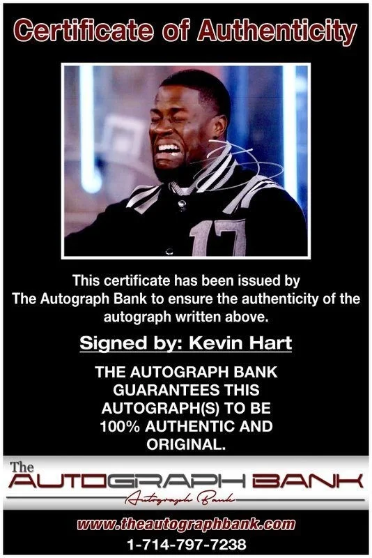 Kevin Hart — Kevin Hart authentic signed celebrity 8x10 photo W/Cert Autographed C2, изображение 2