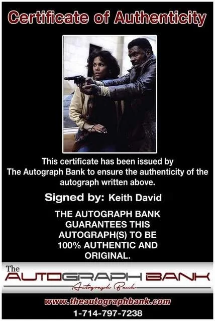 Keith David — Keith David authentic signed celebrity 8x10 photo W/Cert Autographed (B0410), image 2