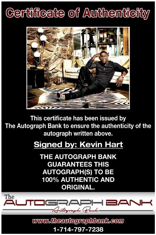 Kevin hart — Kevin hart authentic signed celebrity 8x10 photo W/Cert Autographed 127a1, изображение 2