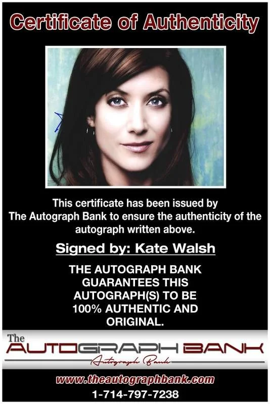 Kate Walsh — Kate Walsh authentic signed celebrity 8x10 photo W/Cert Autographed A1, image 2