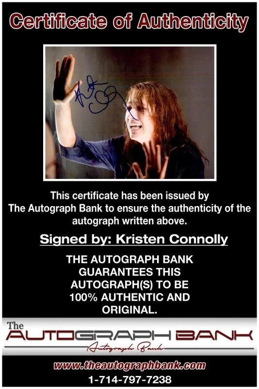 Kristen Connolly — Kristen Connolly authentic signed celebrity 8x10 photo W/Cert Autographed C5, изображение 2