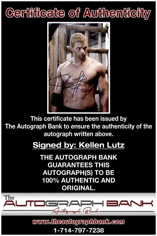 Kellen Lutz — Kellen Lutz authentic signed celebrity 8x10 photo W/Cert Autographed C2, image 2