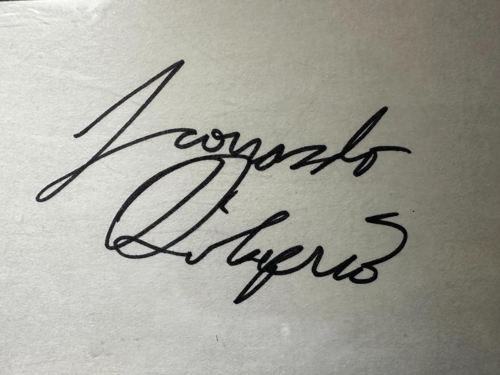 Leonardo Dicaprio — Leonardo DiCaprio PSA DNA Authentic Slabbed Full Signature Index Card RARE Auto!, изображение 2