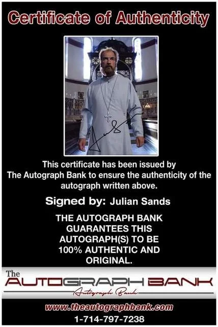 Julian Sands — Julian Sands authentic signed celebrity 8x10 photo W/Cert Autographed (B0393), изображение 2