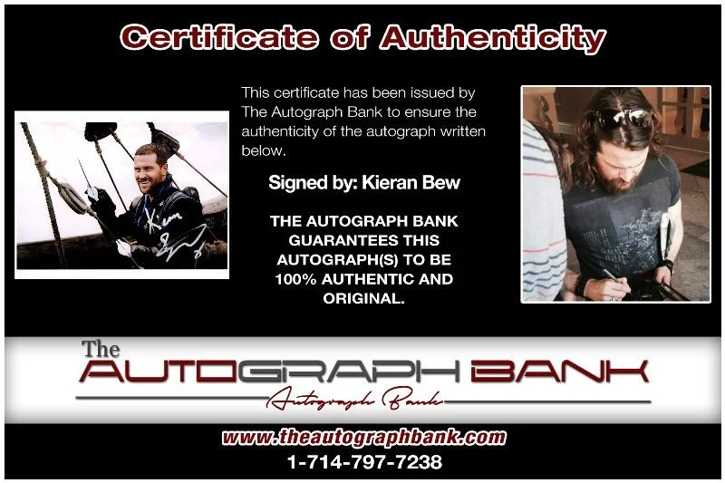 Kieran Bew — Kieran Bew authentic signed celebrity 8x10 photo W/Cert Autographed 2616d, image 2