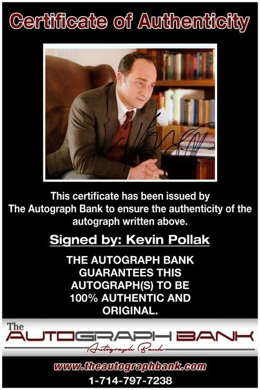 Kevin Pollack — Kevin Pollack authentic signed celebrity 8x10 photo W/Cert Autographed C4, изображение 2