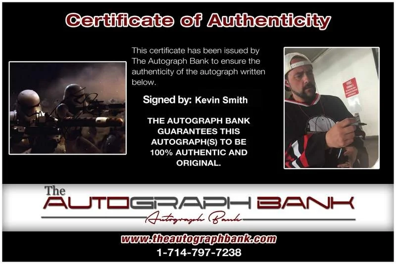 Kevin Smith — Kevin Smith & Jason Mewes signed celebrity 8x10 photo W/Certificate (B0004), изображение 2
